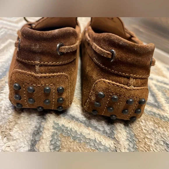Tod’s Gommino Driving Shoes in Brown Suede sz8 - Picture 4 of 6